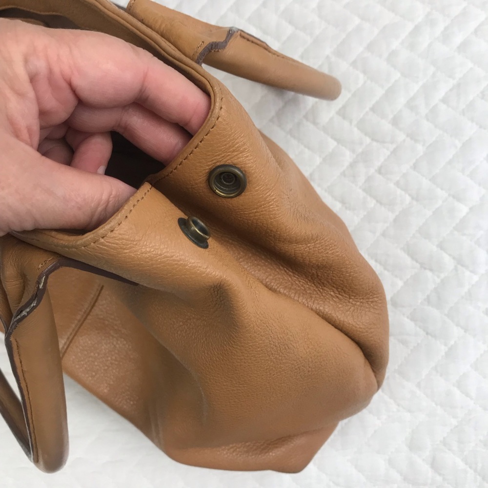 Y2K Vintage Leather Shoulder Handbag - Picture 5 of 7
